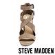 STEVE MADDEN-SUNDANCE 一字交叉踝帶粗高跟涼鞋- 絨灰 product thumbnail 3