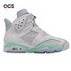 Nike W Air Jordan 6 Retro 喬丹 休閒 薄荷綠 Mint Foam 男女鞋 女鞋男段 情侶鞋 DQ4914103 product thumbnail 5