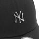 New Era 帽子 940 Metal Mini LOGO MLB 男女款 黑 銀 金屬 紐約 洋基 棒球帽 老帽 NE11866873 product thumbnail 5