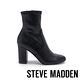 STEVE MADDEN-ACTUAL美型粗跟拉鍊短靴-黑色 product thumbnail 2