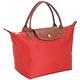 LONGCHAMP Le pliage 短提把MINI摺疊水餃包(橘紅色) product thumbnail 3