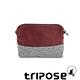 tripose 漫遊系列岩紋撞色微旅化妝包 - 紅 product thumbnail 3