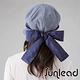 Sunlead 日本製。防曬護髮美型優雅蝴蝶結造型抗UV遮陽帽 (藍灰色) product thumbnail 8
