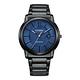 CITIZEN 概念躍動光動能日期對錶-黑X藍-AW1217-83L_FE6017-85L-42mm/33.3mm product thumbnail 2