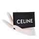 CELINE 新款字母LOGO CELINE印花光滑小牛皮卡片夾 (黑色) product thumbnail 3