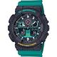 CASIO 卡西歐 G-SHOCK 復古錄音帶系列 雙顯手錶 送禮推薦 GA-100MT-1A3 product thumbnail 2