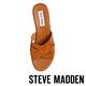 STEVE MADDEN-DANNIE 實搭簡約編織交叉粗跟拖鞋-棕色 product thumbnail 6