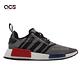 Adidas 休閒鞋 NMD R1 復古 男女鞋 三葉草 情侶鞋 灰 黑 GZ7924 product thumbnail 6