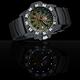 LUMINOX 雷明時 3800碳纖維超級海豹系列腕錶-橄欖綠x黑時標/46mm product thumbnail 5