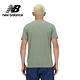 【New Balance】 吸濕排汗短袖上衣_男性_綠色_MT41070DHO product thumbnail 4