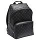 LV M43186 Apollo系列 Monogram Eclipse帆布牛皮鑲飾拉鍊後背包(黑灰) product thumbnail 3