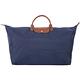 LONGCHAMP LE PLIAGE 摺疊尼龍大旅行袋(XL/深藍色) product thumbnail 2