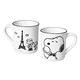 【美國康寧】CORELLE SNOOPY 復刻黑白陶瓷馬克杯-385ML product thumbnail 2