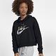 Nike 女 RALLY HOODIE MTALC 連帽T(長) product thumbnail 5