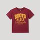 Roots女裝-運動派對系列 城市跑者短袖T恤-紅色 product thumbnail 2