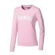 K-SWISS Curve KS Logo Sweatshirt刷毛圓領上衣-女-粉紅 product thumbnail 2