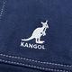 KANGOL 男女 寬版吊帶褲 中藍-6255157082 product thumbnail 6