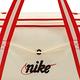 NIKE 側背包 斜背包 小包 運動包 NK HERITAGE DUFF RETRO 米紅 DR6261-113 product thumbnail 5