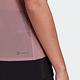 Adidas Wtr Aeroready T HG0253 女 T恤 運動 有氧 訓練 吸濕排汗 透氣 亞洲版 藕色 product thumbnail 6