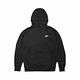 Nike 帽T Fleece Pullover Hoodie 男款 運動休閒 NSW 微刷毛 親膚 連帽 黑白 BV2655-010 product thumbnail 2