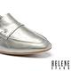 低跟鞋 HELENE SPARK 復古時髦金屬感白鑽樂福低跟鞋－銀 product thumbnail 6