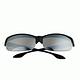【視鼎Z-POLS】輕量化半框包覆式舒適設計 頂級PC電鍍水銀黑抗UV400太陽眼鏡套鏡，新上市 product thumbnail 2