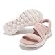 Skechers 涼鞋 Go Walk Flex Sandal Slip-Ins 女鞋 粉 白 針織 套入式 涼拖鞋 141482BLSH product thumbnail 8