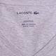 LACOSTE SLIM FIT 品牌經典鱷魚刺繡100%棉薄款V領短袖T恤上衣(灰色) product thumbnail 5