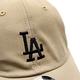 New Era 帽子 Classic MLB 男女款 奶茶 卡其 黑 基本款 LA 洛杉磯 道奇 棒球帽 老帽 NE12712416 product thumbnail 5