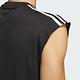 Adidas All World Tank [IC2464] 男 籃球背心 球衣 吸濕排汗 透氣乾爽 圓領 黑 product thumbnail 6