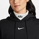 NIKE 上衣 女款 帽T 長袖上衣 運動 AS W NSW PHNX FLC OS PO HOODIE 黑 DQ5861-010 product thumbnail 3