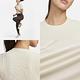 Nike 短袖 Zenvy Rib Croop 女款 速乾 羅紋 短版 貼身 運動 瑜珈 短T 單一價 FN7468-104 product thumbnail 3