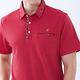 【遊遍天下】男款抗UV防曬濕排汗機能POLO衫GS1015紅色 product thumbnail 5