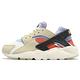 Nike 休閒鞋 Huarache Run GS 大童 女鞋 卡其 紫 陰陽太極 東方元素 緩震 麂皮 DV2196-700 product thumbnail 2