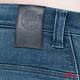 BRAPPERS 男款 HMN中腰版系列-中腰3D彈性針織直筒褲-藍 product thumbnail 9
