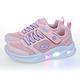 Skechers Sola Glow [303715LLTPK] 中大童 女童 休閒鞋 燈鞋 緩震 透氣 舒適 穿搭 粉 product thumbnail 5