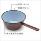 《IBILI》琺瑯牛奶鍋(棕14cm) | 醬汁鍋 煮醬鍋 牛奶鍋 product thumbnail 3