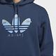 ADIDAS HJ GRAPHIC HOOD 三葉草  男連帽上衣-藍-GL9973 product thumbnail 4