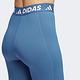 Adidas TF 3S Tight [HD4493] 女 緊身褲 運動 訓練 健身 瑜珈 亞洲版 動態縫線 高腰 藍 product thumbnail 7