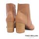 Tino Bellini巴西進口俐落線條高跟短靴_駝 product thumbnail 5
