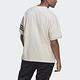 Adidas New C Tee [HM1874] 男 短袖 上衣 運動 休閒 垂肩 落肩 國際版 寬鬆 棉質 米白 product thumbnail 3