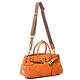 A.D.M.J. 經典牛皮銀釦FLAT COVA TOTE (ORANGE) product thumbnail 2