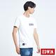 EDWIN 復古印花口袋 短袖T恤-男-米白 product thumbnail 4