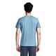 ZENO 涼感速乾圓領條紋短袖T恤‧淺天藍 (冰絲機能短袖上衣/舒適感T-Shirt) product thumbnail 4