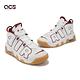 Nike 休閒鞋 Air More Uptempo GS 大童 女鞋 白 紅 緩震 支撐 氣墊 復古 大AIR FJ2846-100 product thumbnail 7