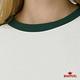 BRAPPERS 女款 拉克蘭袖撞色印花T恤-米白+深綠 product thumbnail 7