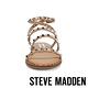 STEVE MADDEN-TRAVEL-前衛搖滾 二字帶繞踝鉚釘涼拖鞋-卡其棕 product thumbnail 4