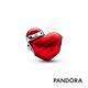 【Pandora官方直營】聖誕金屬紅心形串飾 product thumbnail 3