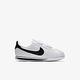 Nike Cortez Basic Sl (psv) [904767-102] 中童鞋 運動 休閒 基本 慢跑 白 黑 product thumbnail 2