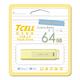 TCELL 冠元 USB2.0 64GB 文具風隨身碟(奶油色) product thumbnail 3